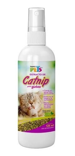 Spray Catnip Cats Stimulating Set Curiosidad Fancy Pets
