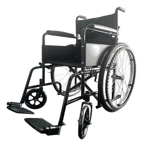Wheelchair Foldable Value Aluminum S150b Handy Black