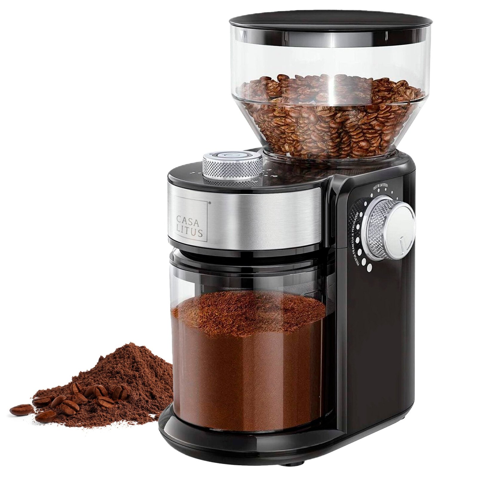 Molino Coffee Electric Professional 200gr 18 Niveles Molienda