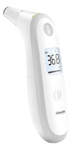 Thermometer Infrarrojo Oído with Alarma Fever Tiyo01 White